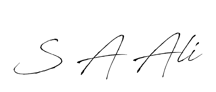 How to Draw S A Ali signature style? Antro_Vectra is a latest design signature styles for name S A Ali. S A Ali signature style 6 images and pictures png