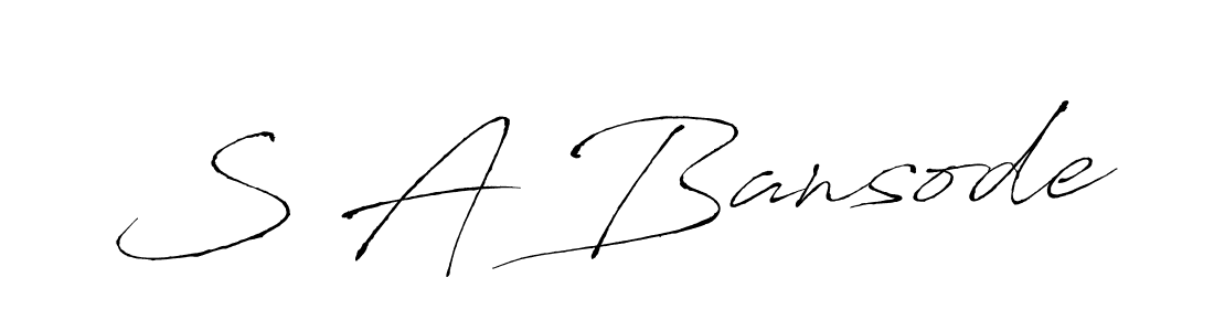 Make a short S A Bansode signature style. Manage your documents anywhere anytime using Antro_Vectra. Create and add eSignatures, submit forms, share and send files easily. S A Bansode signature style 6 images and pictures png