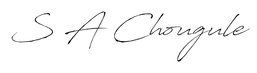 A dynamic signature style for S A Chougule using Antro_Vectra script. Designed to look authentic, handwritten, and professional. S A Chougule signature style 6 images and pictures png