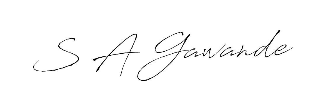 Make a short S A Gawande signature style. Manage your documents anywhere anytime using Antro_Vectra. Create and add eSignatures, submit forms, share and send files easily. S A Gawande signature style 6 images and pictures png
