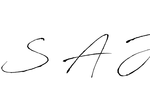 How to make S A J signature? Antro_Vectra is a professional autograph style. Create handwritten signature for S A J name. S A J signature style 6 images and pictures png