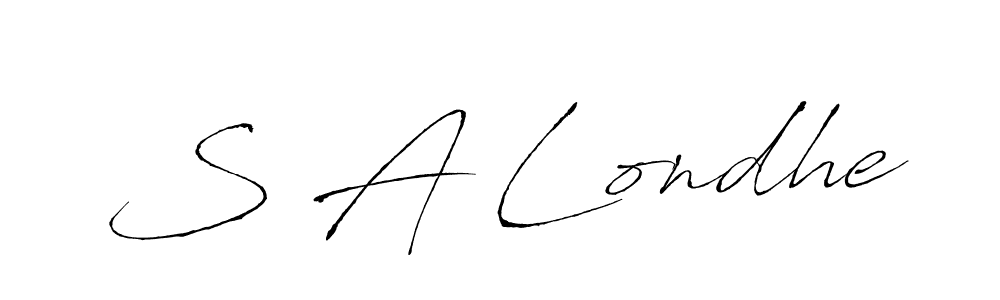 Make a short S A Londhe signature style. Manage your documents anywhere anytime using Antro_Vectra. Create and add eSignatures, submit forms, share and send files easily. S A Londhe signature style 6 images and pictures png