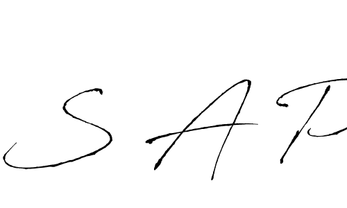 You should practise on your own different ways (Antro_Vectra) to write your name (S A P) in signature. don't let someone else do it for you. S A P signature style 6 images and pictures png