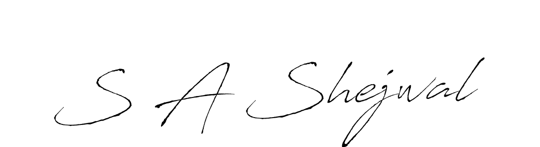 It looks lik you need a new signature style for name S A Shejwal. Design unique handwritten (Antro_Vectra) signature with our free signature maker in just a few clicks. S A Shejwal signature style 6 images and pictures png