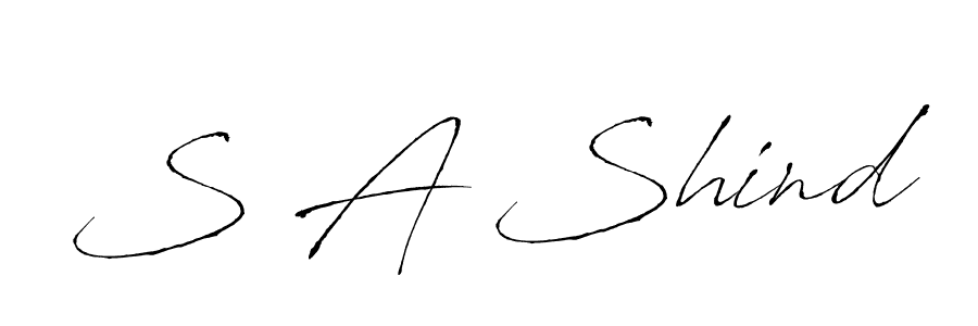 if you are searching for the best signature style for your name S A Shind. so please give up your signature search. here we have designed multiple signature styles  using Antro_Vectra. S A Shind signature style 6 images and pictures png