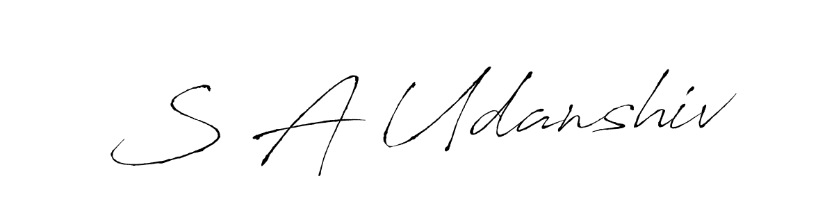 How to Draw S A Udanshiv signature style? Antro_Vectra is a latest design signature styles for name S A Udanshiv. S A Udanshiv signature style 6 images and pictures png