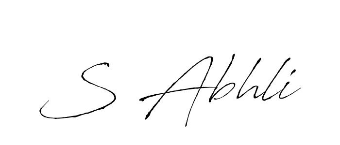 You can use this online signature creator to create a handwritten signature for the name S Abhli. This is the best online autograph maker. S Abhli signature style 6 images and pictures png