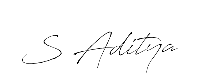 This is the best signature style for the S Aditya name. Also you like these signature font (Antro_Vectra). Mix name signature. S Aditya signature style 6 images and pictures png