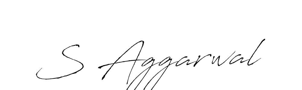 This is the best signature style for the S Aggarwal name. Also you like these signature font (Antro_Vectra). Mix name signature. S Aggarwal signature style 6 images and pictures png