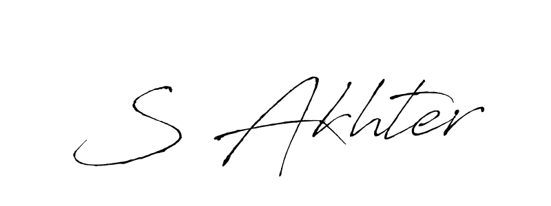 Best and Professional Signature Style for S Akhter. Antro_Vectra Best Signature Style Collection. S Akhter signature style 6 images and pictures png