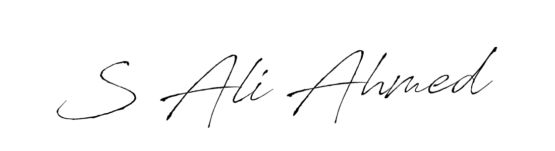 You can use this online signature creator to create a handwritten signature for the name S Ali Ahmed. This is the best online autograph maker. S Ali Ahmed signature style 6 images and pictures png
