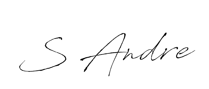 if you are searching for the best signature style for your name S Andre. so please give up your signature search. here we have designed multiple signature styles  using Antro_Vectra. S Andre signature style 6 images and pictures png