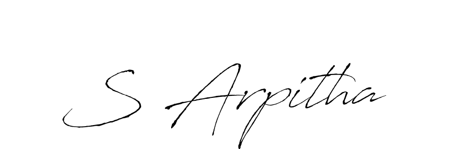 How to Draw S Arpitha signature style? Antro_Vectra is a latest design signature styles for name S Arpitha. S Arpitha signature style 6 images and pictures png