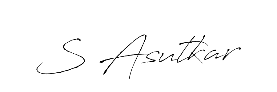 How to Draw S Asutkar signature style? Antro_Vectra is a latest design signature styles for name S Asutkar. S Asutkar signature style 6 images and pictures png