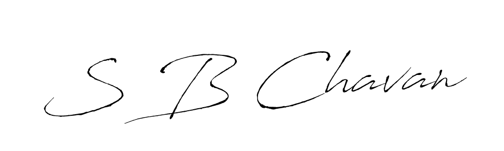 Use a signature maker to create a handwritten signature online. With this signature software, you can design (Antro_Vectra) your own signature for name S B Chavan. S B Chavan signature style 6 images and pictures png