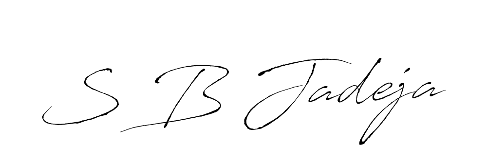 You can use this online signature creator to create a handwritten signature for the name S B Jadeja. This is the best online autograph maker. S B Jadeja signature style 6 images and pictures png