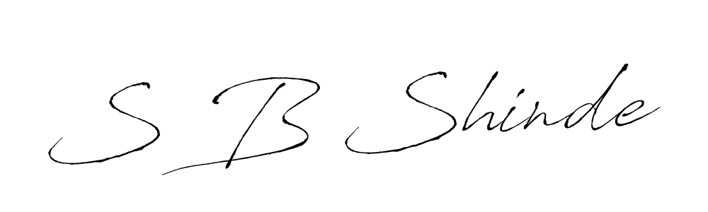 You should practise on your own different ways (Antro_Vectra) to write your name (S B Shinde) in signature. don't let someone else do it for you. S B Shinde signature style 6 images and pictures png