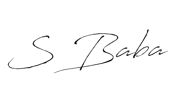 It looks lik you need a new signature style for name S Baba. Design unique handwritten (Antro_Vectra) signature with our free signature maker in just a few clicks. S Baba signature style 6 images and pictures png