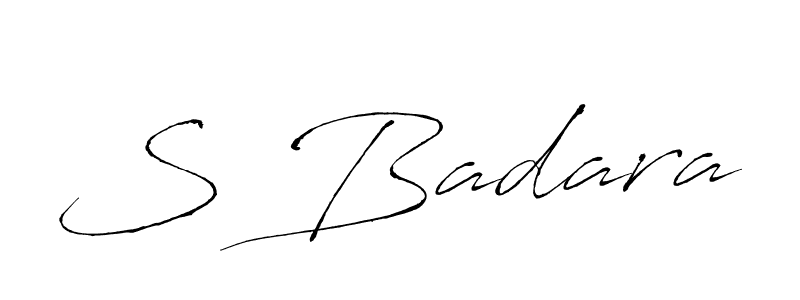 This is the best signature style for the S Badara name. Also you like these signature font (Antro_Vectra). Mix name signature. S Badara signature style 6 images and pictures png