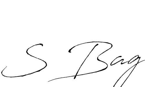 S Bag stylish signature style. Best Handwritten Sign (Antro_Vectra) for my name. Handwritten Signature Collection Ideas for my name S Bag. S Bag signature style 6 images and pictures png