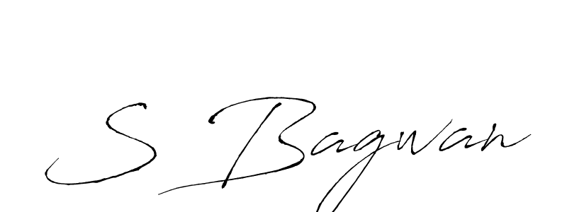 Antro_Vectra is a professional signature style that is perfect for those who want to add a touch of class to their signature. It is also a great choice for those who want to make their signature more unique. Get S Bagwan name to fancy signature for free. S Bagwan signature style 6 images and pictures png