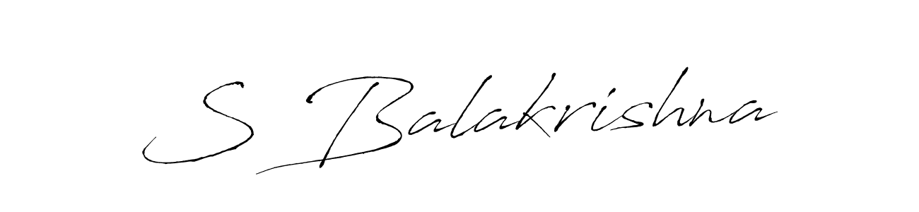 It looks lik you need a new signature style for name S Balakrishna. Design unique handwritten (Antro_Vectra) signature with our free signature maker in just a few clicks. S Balakrishna signature style 6 images and pictures png