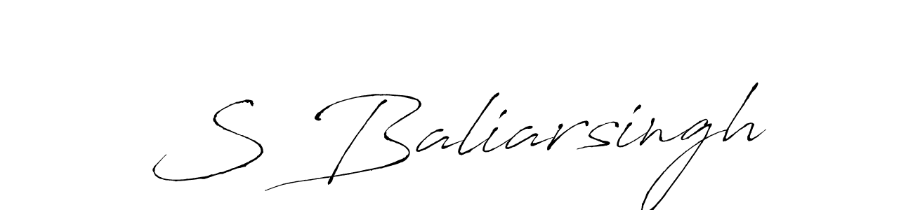 Make a beautiful signature design for name S Baliarsingh. Use this online signature maker to create a handwritten signature for free. S Baliarsingh signature style 6 images and pictures png