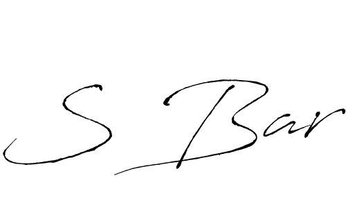 How to make S Bar name signature. Use Antro_Vectra style for creating short signs online. This is the latest handwritten sign. S Bar signature style 6 images and pictures png