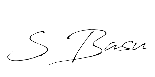 Best and Professional Signature Style for S Basu. Antro_Vectra Best Signature Style Collection. S Basu signature style 6 images and pictures png