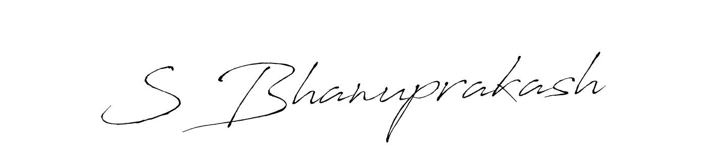 Also we have S Bhanuprakash name is the best signature style. Create professional handwritten signature collection using Antro_Vectra autograph style. S Bhanuprakash signature style 6 images and pictures png