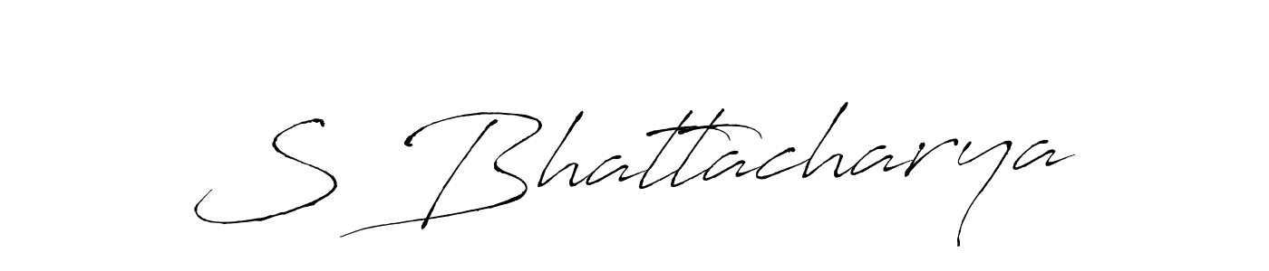 Make a beautiful signature design for name S Bhattacharya. Use this online signature maker to create a handwritten signature for free. S Bhattacharya signature style 6 images and pictures png