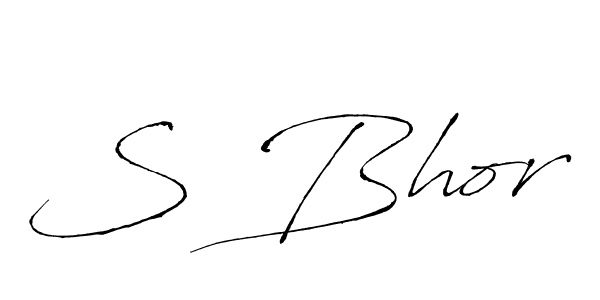 How to make S Bhor name signature. Use Antro_Vectra style for creating short signs online. This is the latest handwritten sign. S Bhor signature style 6 images and pictures png