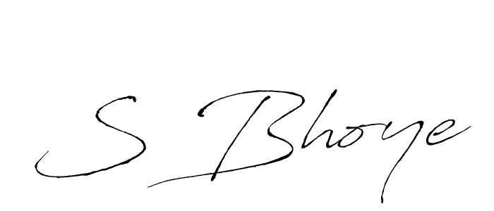 It looks lik you need a new signature style for name S Bhoye. Design unique handwritten (Antro_Vectra) signature with our free signature maker in just a few clicks. S Bhoye signature style 6 images and pictures png