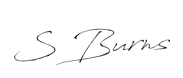 Make a beautiful signature design for name S Burns. Use this online signature maker to create a handwritten signature for free. S Burns signature style 6 images and pictures png