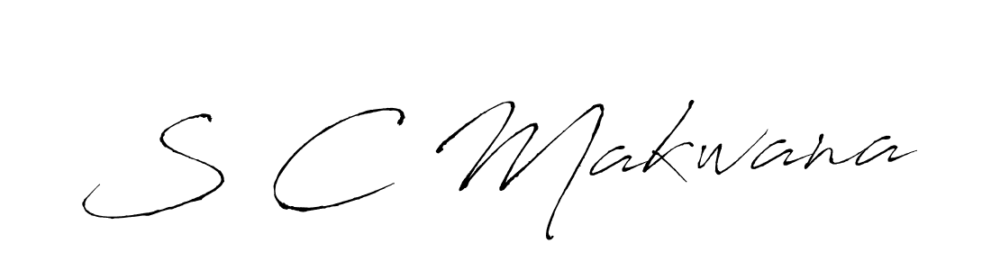 Make a beautiful signature design for name S C Makwana. Use this online signature maker to create a handwritten signature for free. S C Makwana signature style 6 images and pictures png