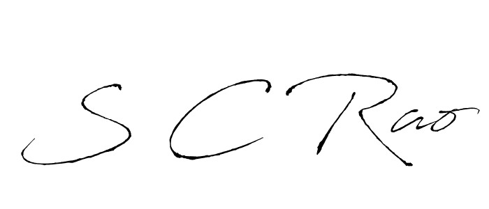 It looks lik you need a new signature style for name S C Rao. Design unique handwritten (Antro_Vectra) signature with our free signature maker in just a few clicks. S C Rao signature style 6 images and pictures png