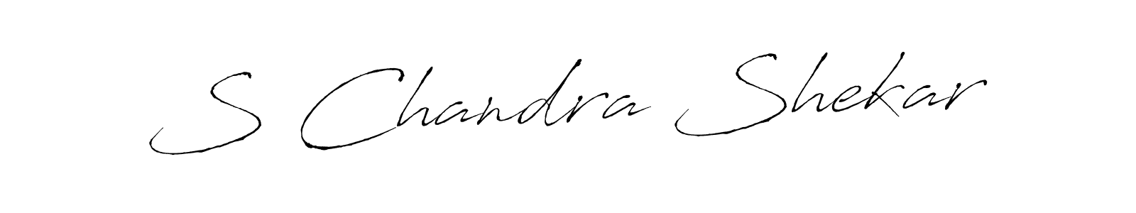 Make a beautiful signature design for name S Chandra Shekar. Use this online signature maker to create a handwritten signature for free. S Chandra Shekar signature style 6 images and pictures png