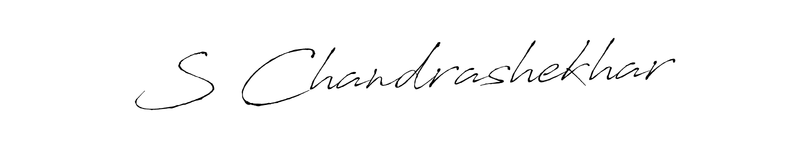 S Chandrashekhar stylish signature style. Best Handwritten Sign (Antro_Vectra) for my name. Handwritten Signature Collection Ideas for my name S Chandrashekhar. S Chandrashekhar signature style 6 images and pictures png