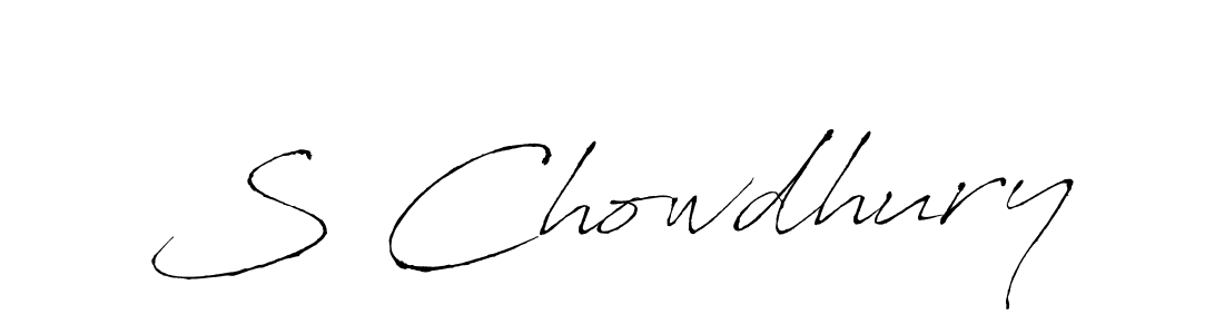 Once you've used our free online signature maker to create your best signature Antro_Vectra style, it's time to enjoy all of the benefits that S Chowdhury name signing documents. S Chowdhury signature style 6 images and pictures png