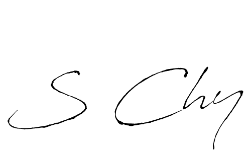 It looks lik you need a new signature style for name S Chy. Design unique handwritten (Antro_Vectra) signature with our free signature maker in just a few clicks. S Chy signature style 6 images and pictures png