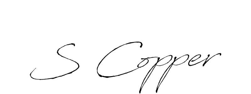 How to Draw S Copper signature style? Antro_Vectra is a latest design signature styles for name S Copper. S Copper signature style 6 images and pictures png