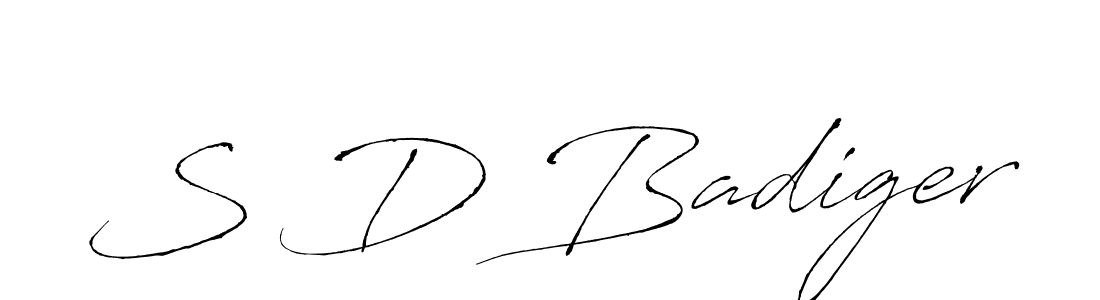 Best and Professional Signature Style for S D Badiger. Antro_Vectra Best Signature Style Collection. S D Badiger signature style 6 images and pictures png