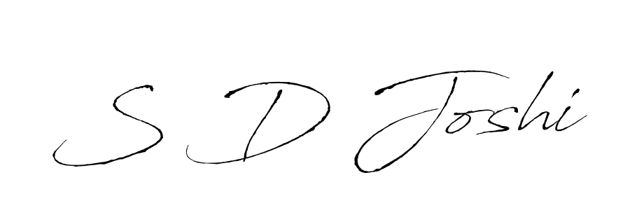 Also You can easily find your signature by using the search form. We will create S D Joshi name handwritten signature images for you free of cost using Antro_Vectra sign style. S D Joshi signature style 6 images and pictures png