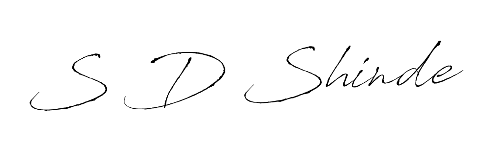 Also we have S D Shinde name is the best signature style. Create professional handwritten signature collection using Antro_Vectra autograph style. S D Shinde signature style 6 images and pictures png