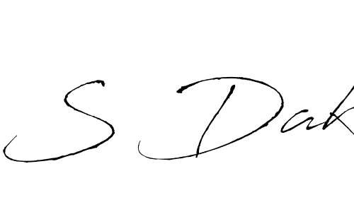 How to Draw S Dak signature style? Antro_Vectra is a latest design signature styles for name S Dak. S Dak signature style 6 images and pictures png