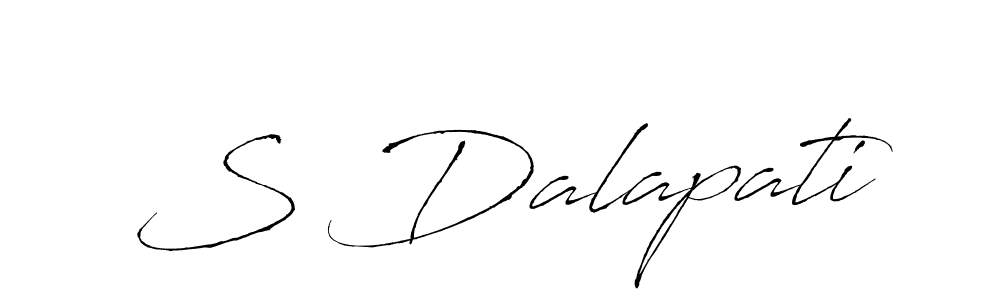 You can use this online signature creator to create a handwritten signature for the name S Dalapati. This is the best online autograph maker. S Dalapati signature style 6 images and pictures png