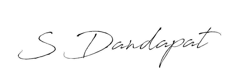 Make a beautiful signature design for name S Dandapat. Use this online signature maker to create a handwritten signature for free. S Dandapat signature style 6 images and pictures png