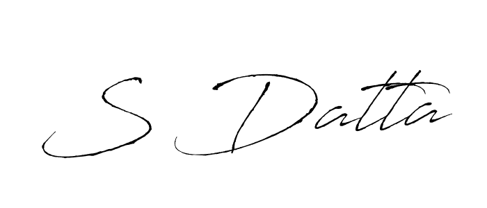 Also we have S Datta name is the best signature style. Create professional handwritten signature collection using Antro_Vectra autograph style. S Datta signature style 6 images and pictures png