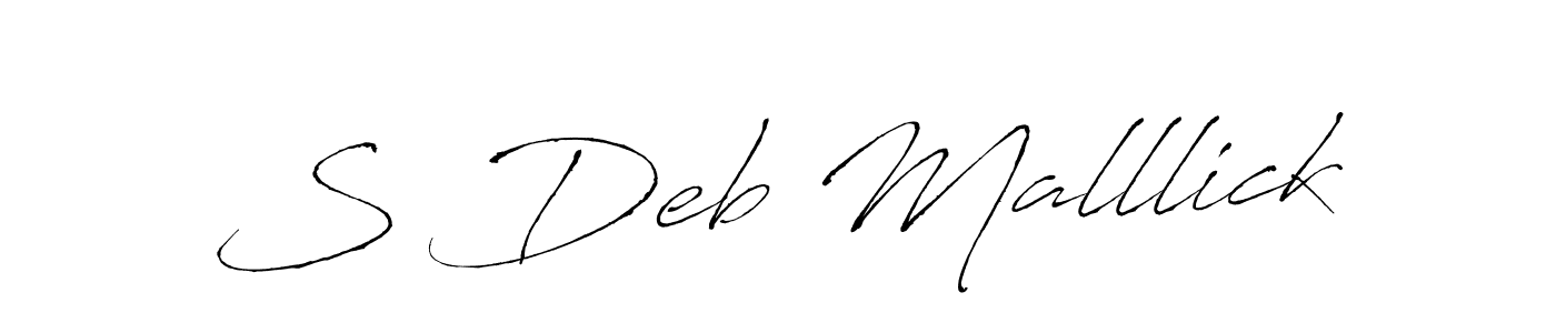 Once you've used our free online signature maker to create your best signature Antro_Vectra style, it's time to enjoy all of the benefits that S Deb Malllick name signing documents. S Deb Malllick signature style 6 images and pictures png