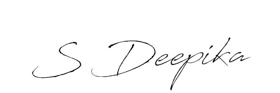 How to Draw S Deepika signature style? Antro_Vectra is a latest design signature styles for name S Deepika. S Deepika signature style 6 images and pictures png
